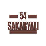 54 Sakaryalı Araba Sticker 17x17 Cm Kahverengi