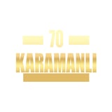 70 Karamanlı Araba Sticker 17x17 Cm Gold