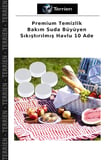 Premium Temizlik Bakım Suda Büyüyen Sıkıştırılmış Havlu 10 Ade