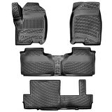 Cadillac Escalade 2021 Sonrası Havuzlu Paspas | ESV Bench Seating 8 Koltuklu