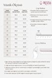 Zirkon Taşlı Beyaz Minimal Tamtur Gümüş Yüzük