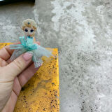 Elsa Figürlü Mavi Renk 4 CM Pens Toka