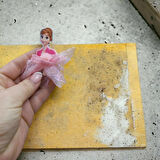 Anna Figürlü Pembe Renk 4 cm Pens Toka 