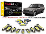 Range Rover Vogue (2002-2017) LED İç Aydınlatma Ampul Seti FEMEX Parlak Beyaz