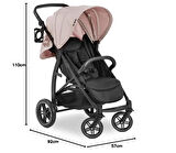 Hauck Rapid 4D Bebek Arbası Dusty Rose
