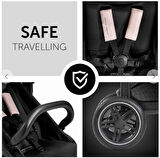 Hauck Rapid 4D Bebek Arabası - Minnie Mouse Rose