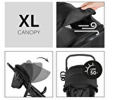 Hauck Rapid 4D Bebek Arabası Siyah