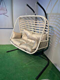 Beauty Sleep Rattan İkili Salıncak