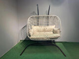 Beauty Sleep Rattan İkili Salıncak