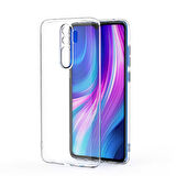 Xiaomi Redmi Note 8 Pro Kılıf Şeffaf İnce Esnek Silikon Kılıf Zipax-Süper