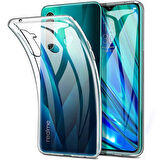 Oppo Realme 5i Kılıf Şeffaf İnce Esnek Silikon Kılıf Zipax-Süper