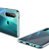 Oppo Realme 5i Kılıf Şeffaf İnce Esnek Silikon Kılıf Zipax-Süper