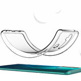 Oppo Realme 6 Kılıf Şeffaf İnce Esnek Silikon Kılıf Zipax-Süper