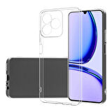 Oppo Realme C53 Kılıf Şeffaf İnce Esnek Silikon Kılıf Zipax-Süper