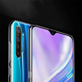 Oppo Realme XT Kılıf Şeffaf İnce Esnek Silikon Kılıf Zipax-Süper