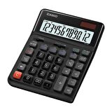 Casio DE-12E-BK 12 Haneli Masaüstü Hesap Makinesi