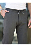 Slim Fit Likralı Jogger Pantolon