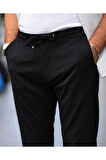 Slim Fit Likralı Jogger Pantolon