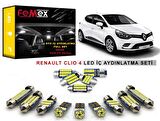 Renault Clio 4 LED İç Aydınlatma Ampul Seti FEMEX Parlak Beyaz