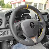 Renault Clio 4 FAZ 1 2014-2017 Araca Özel Direksiyon Kılıfı (Makyajlı Kasalara Uyumlu Değildir)
