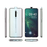 Oppo Reno 2Z Kılıf Şeffaf İnce Esnek Silikon Kılıf Zipax-Süper