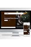 Hazır Kurumsal Web Sitesi Yazılımı V38