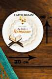 Hoşgeldin Ramazan Süsü, Dekoratif Dini Tablo Modeli, Ev, Oturma Odası Kapı, Duvar Dekorasyonu