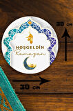 Hoşgeldin Ramazan Süsü, Dekoratif Dini Tablo Modeli, Ev, Oturma Odası, Kapı, Duvar Dekorasyonu