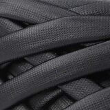 Ritzz Leather Siyah Deri ip