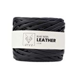 Ritzz Leather Siyah Deri ip