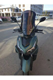 Rks Arome 125 Ön cam 2023 2024 Model Yılı 54cm Siyah Renk 4mm Uzun ve geniş
