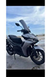 Rks Arome 125 Ön cam 2023 2024 Model Yılı 54cm Siyah Renk 4mm Uzun ve geniş
