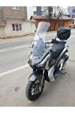Rks Veloce 150 Ön cam 2023 2024 Model Yılı 75cm Şeffaf Renk 4mm Uzun Geniş Cam
