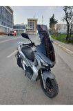 Rks Veloce 150 Ön cam 2023 2024 Model Yılı 78cm Siyah Renk 4mm Uzun ve geniş