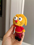 Amigurumi kral şakir remzi oyuncak