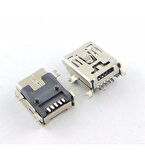 MİNİ USB DİŞİ ŞARJ SOKETİ 5 PİN MİNİ USB TABLET ŞARJ GİRİŞİ