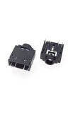 3.5mm Stereo Dişi Jak Kulaklık Mixer Mikrofon Amplifikatör Soketi Pcb Konnektör Siyah