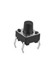 Tactile Push Buton Hobi Devreleri Için 6x6x8mm 4 Pin Küçük Buton - 5 Adet
