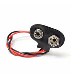 9 Volt Pil Başlığı - Arduino PCB Elektronik Devre Raspberry PIC 9V Pil Bağlantı Kablosu