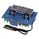 W1401 Termostatı 12V Dijital Termostat Kuluçka Akvaryum Buzdolabı
