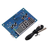 W1401 Termostatı 12V Dijital Termostat Kuluçka Akvaryum Buzdolabı