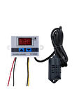 XH-W3005 Dijital Nem Kontrol Cihazı Termostat- 12V 120W