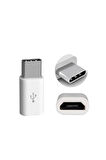 Usb 3.1 Type C To Mikro Usb Şarj Dönüştürücü Çevirici Adaptör Samsung Note 7 Lg G5 Gm5 Plus Mac