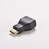 Mini Hdmi to Hdmi Çevirici Dönüştürücü Adaptör Foto Makinesi,Projeksiyon,SLR Kamera,Tablet Uyumlu