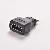 Mini Hdmi to Hdmi Çevirici Dönüştürücü Adaptör Foto Makinesi,Projeksiyon,SLR Kamera,Tablet Uyumlu
