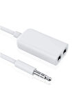 Cep Telefonu Mp3 Mp4Uyumlu Kulaklık Çoklayıcı Splitter Iphone Ipad Samsung Lg Htc Sony Huawei