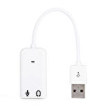 Harici Usb Ses Kartı 7+1 5HV2 3D Sound Bilgisayar Laptop External Sound Card