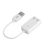 Harici Usb Ses Kartı 7+1 5HV2 3D Sound Bilgisayar Laptop External Sound Card