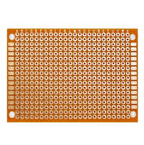 5X7CM Pertinaks Pcb Proto 10X24 432 Adet Bakır Delik Prototip Deney Kartı 2.54MM Pertenaks