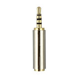 2.5mm (erkek) To 3.5mm (dişi) Kulaklık Çevirici Jack Altın Uç